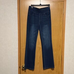 HALARA Dark Blue Straight Leg Jeans